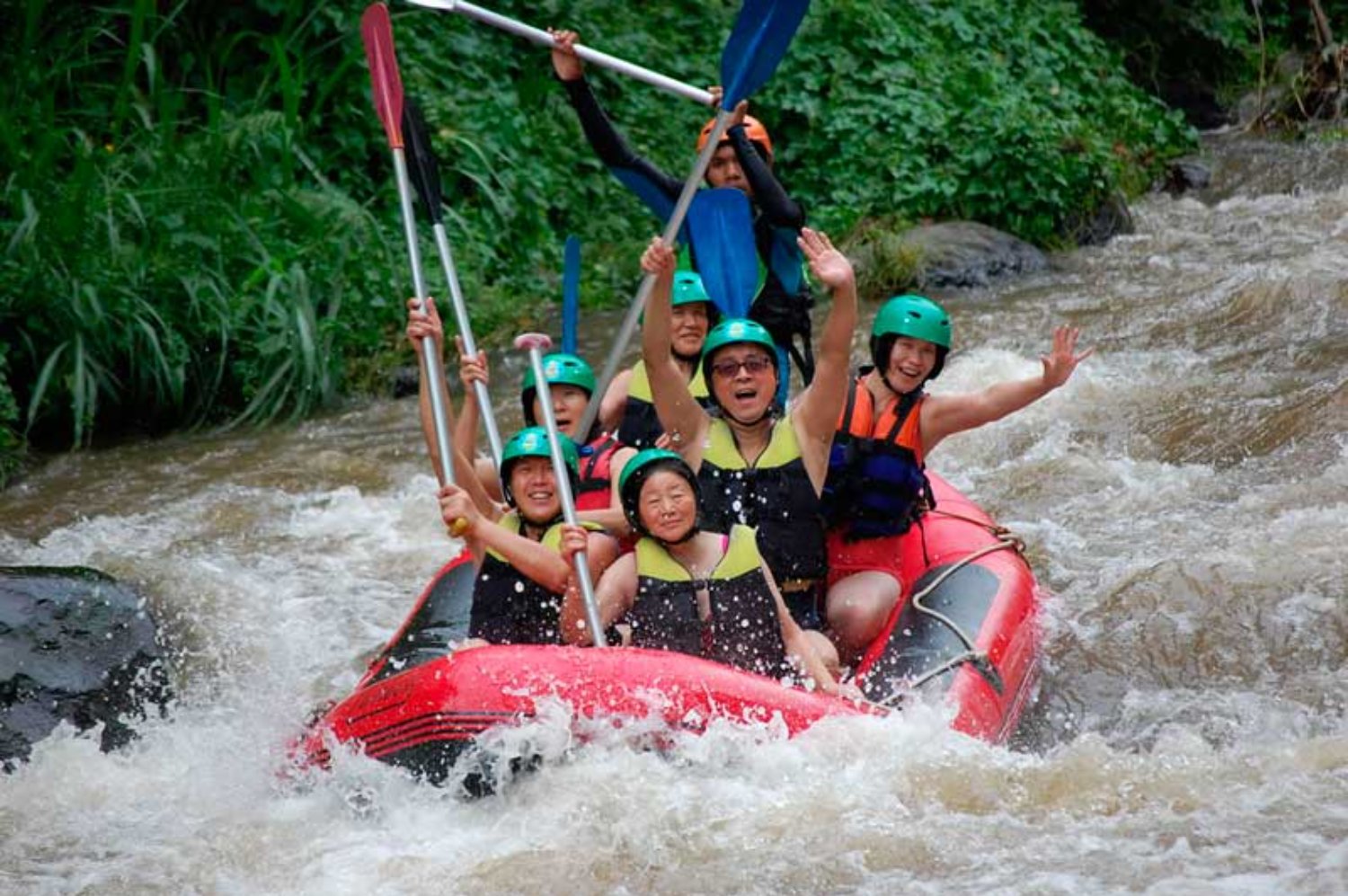 own transfer ayung river rafting